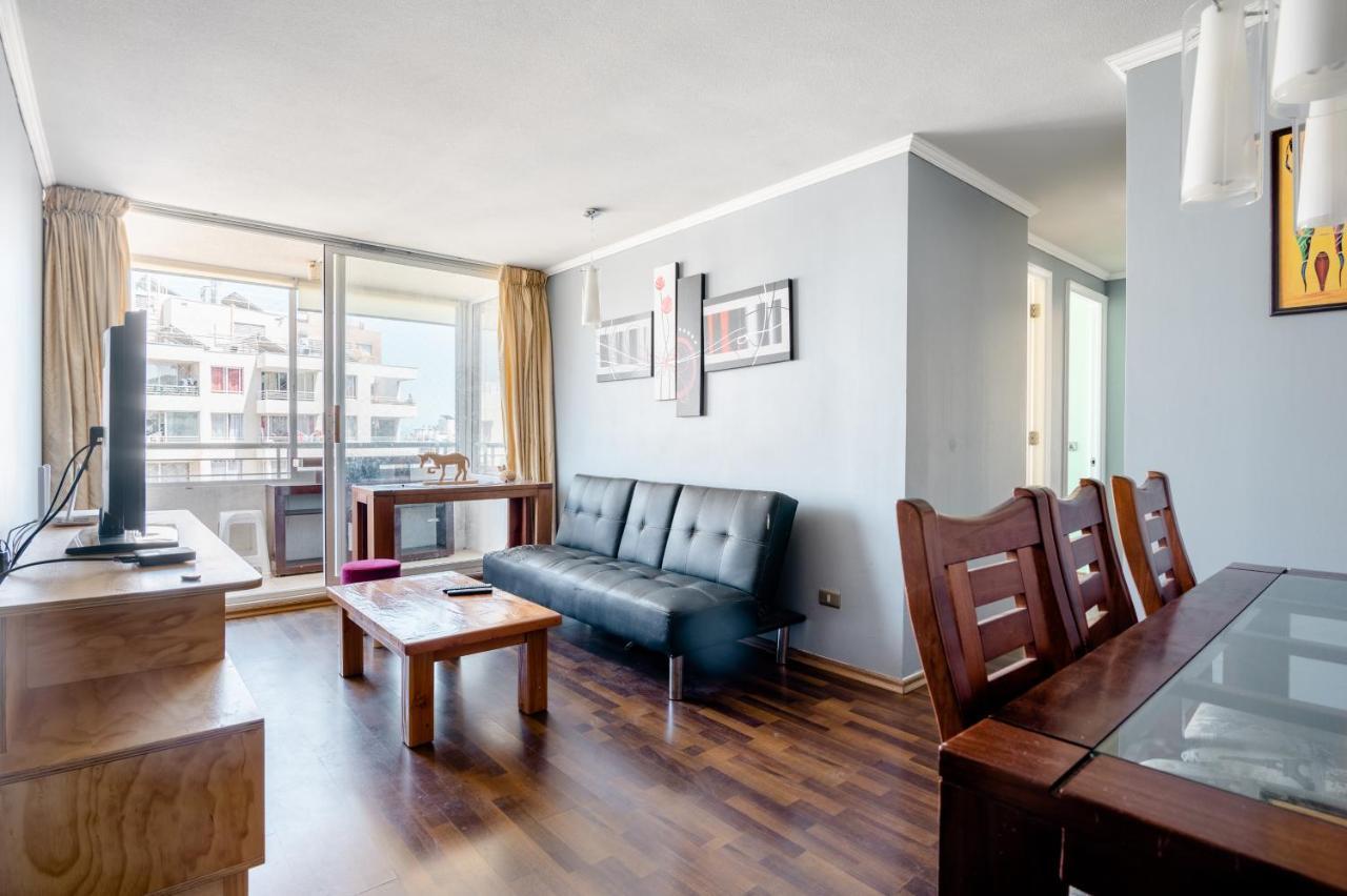 Departamento Central En Vina Del Mar Centro Appartamento Esterno foto
